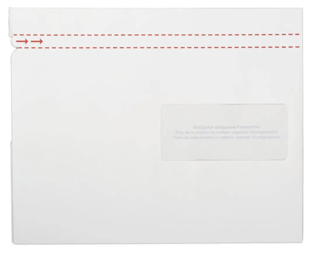 ELCO Dokumententasche Quick Vitro 29114.00 C5 weiss F. rechts 250Stk