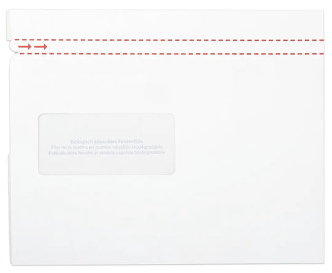 ELCO Dokumententasche Quick Vitro 29115.00 C5 weiss F. links 250Stk