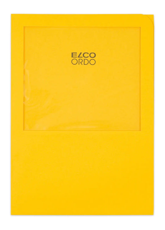 ELCO Organisationsmappe Ordo A4 29464.42 transport, goldgelb 100 Stück