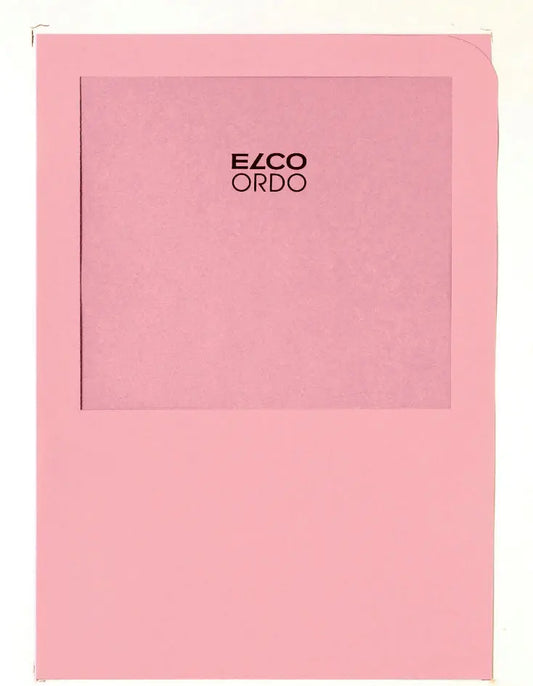 ELCO Organisationsmappe Ordo A4 29464.51 transport, rosa 100 Stück