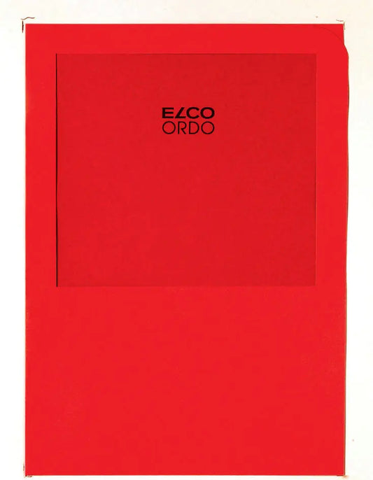 ELCO Organisationsmappe Ordo A4 29464.92 transport, rot int. 100 Stück