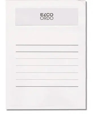 ELCO Organisationsmappe Ordo A4 29465.10 volumino, weiss 50 Stück
