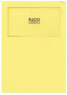 ELCO Organisationsmappe Ordo A4 29469.71 unliniert, gelb 100 Stück