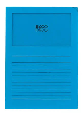 ELCO Organisationsmappe Ordo A4 29489.32 classico, int.blau 100 Stück