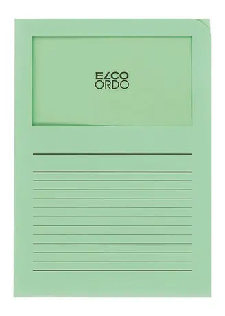 ELCO Organisationsmappe Ordo A4 29489.61 classico,grün 100 Stück