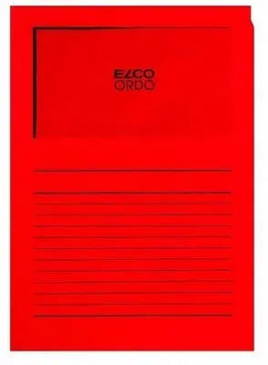 ELCO Organisationsmappe Ordo A4 29489.92 classico, rot 100 Stück