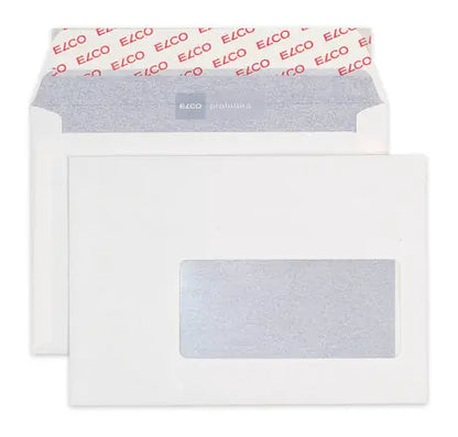 ELCO Couvert Profutura Fenster r C6 30680 100g, weiss, Klebung 500 Stk.