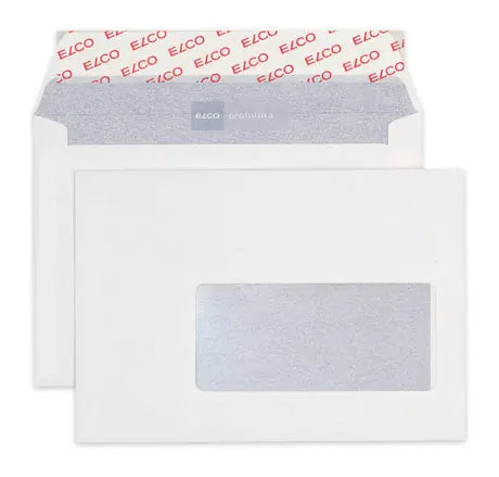 ELCO Couvert Profutura Fenster r C6 30680 100g, weiss, Klebung 500 Stk.
