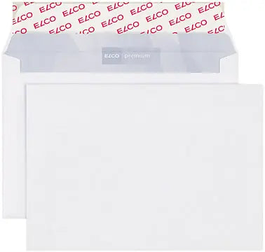 ELCO Couvert Premium o/Fenster C6 30685 80g, weiss 500 Stück