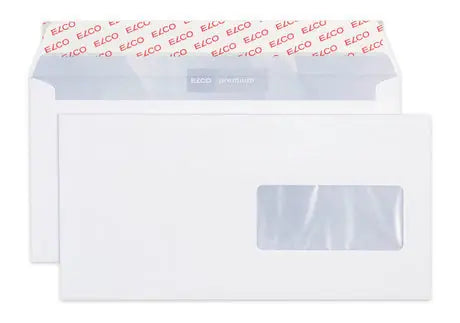 ELCO Couvert Premium m/Fenster C5/6 30798 100g, weiss 500 Stück