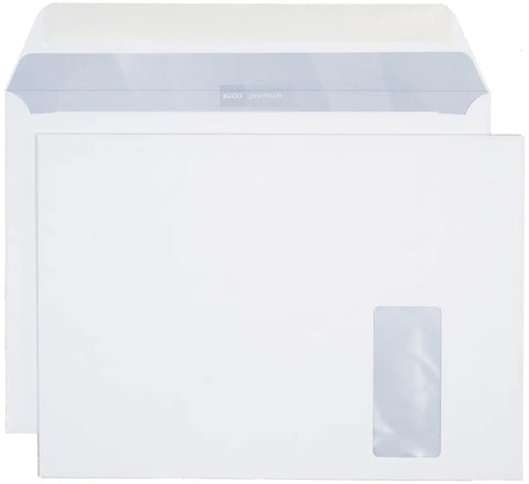 ELCO Couvert Premium m/Fenster C4 34293 120g, weiss 250 Stück