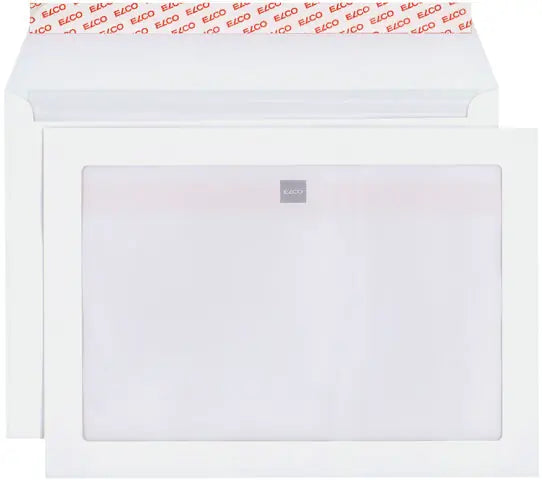 ELCO Couvert Premium m/Fenster C4 34591 120g, weiss 250 Stück