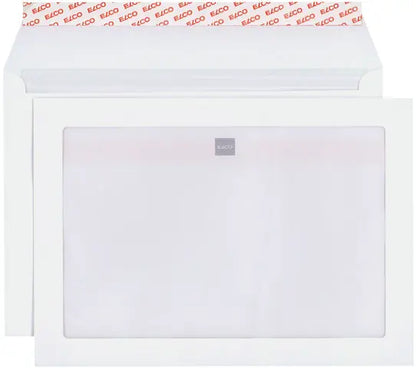 ELCO Couvert Premium m/Fenster C4 34591 120g, weiss 250 Stück