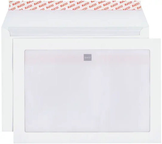 ELCO Couvert Premium m/Fenster C4 34591 120g, weiss 250 Stück