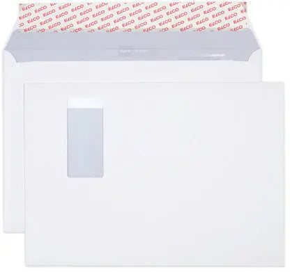 ELCO Couvert Classic m/Fenster C4 37892 120g, weiss 250 Stück