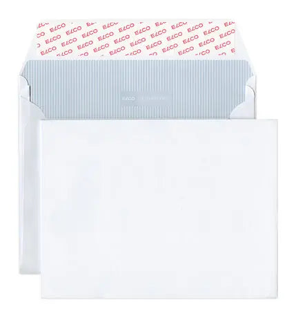 ELCO Couvert Docum. o/Fenster C5+ 48483 120g, weiss 250 Stück