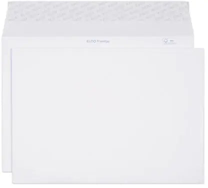 ELCO Couvert Prestige o/Fenster B4 70423.12 120g, weiss 5 Stück