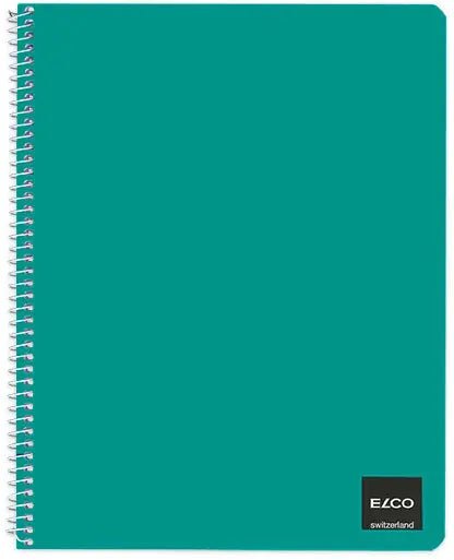 ELCO Spiralheft kariert 175x220mm 72882.07 hochw. 70g, 4mm, ass. 50 Blatt