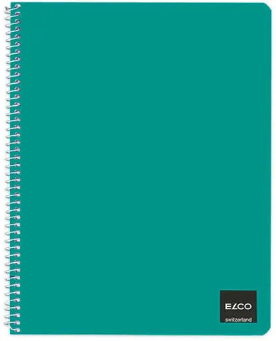 ELCO Spiralheft kariert 175x220mm 72882.07 hochw. 70g, 4mm, ass. 50 Blatt