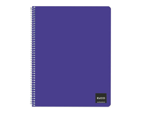 ELCO Spiralheft kariert 4mm A6 72885.07 hochweiss, 70g, ass. 50 Blatt