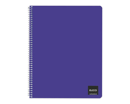 ELCO Spiralheft kariert 75x111mm 72888.07 hochw. 70g 4mm, ass. 50 Blatt