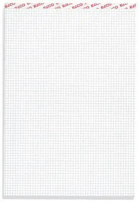 ELCO Notizblock kariert 4mm A7 73424.17 weiss, 70g 100 Blatt