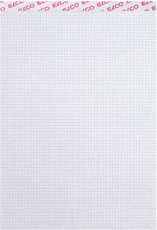 ELCO Block Office kariert 4mm A4 73531.17 hochweiss, 100g 80 Blatt