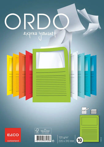 ELCO Organisationsmappe Ordo A4 73695.62 classico, grün 10 Stück