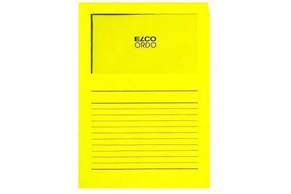 ELCO Organisationsmappe Ordo A4 73695.72 classico, gelb 10 Stück