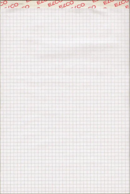 ELCO Notizblock kariert 4mm A5 74430.17 weiss, 70gm2 2x100 Blatt