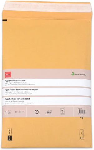ELCO Papierpolstertasche 74653.92 250 x 350mm, braun 4 Stk.