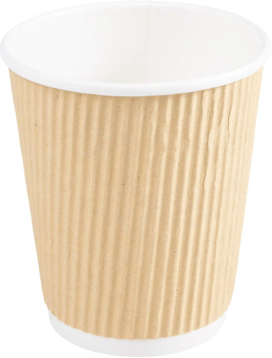 ELCO Coffee to Go Becher 2dl 89221800-097 braun, gerippt, 10Stk.