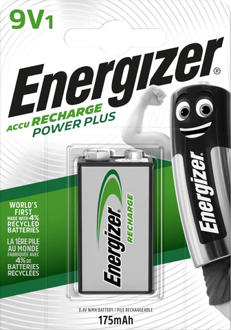 ENERGIZER Batterie E300320802 9V, 175mAh, 1 Stück