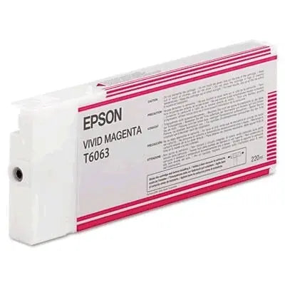 EPSON Tintenpatrone vivid magenta T606300 Stylus Pro 4880 220ml