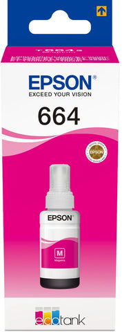 EPSON Tintenbehälter 664 magenta T664340 EcoTank L355/L555 6500 Seiten