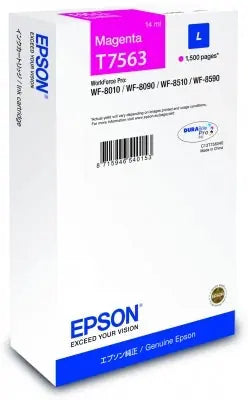 EPSON Tintenpatrone L magenta T75634N WF 8010/8090 1500 Seiten