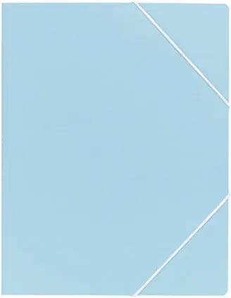 EROLA Gummibandmappe 450my A4 511 blau Karton