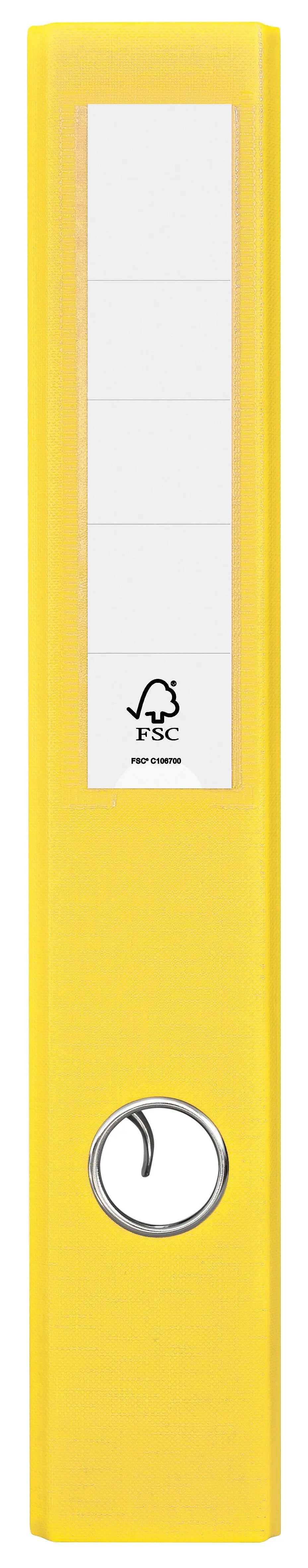 ESSELTE Ordner CH Standard 5cm 624552 gelb A4