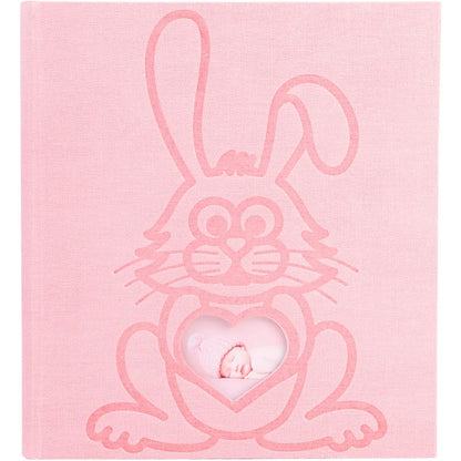 EXACOMPTA Fotoalbum Teddy 29x32cm 16564E rosa 60 Seiten