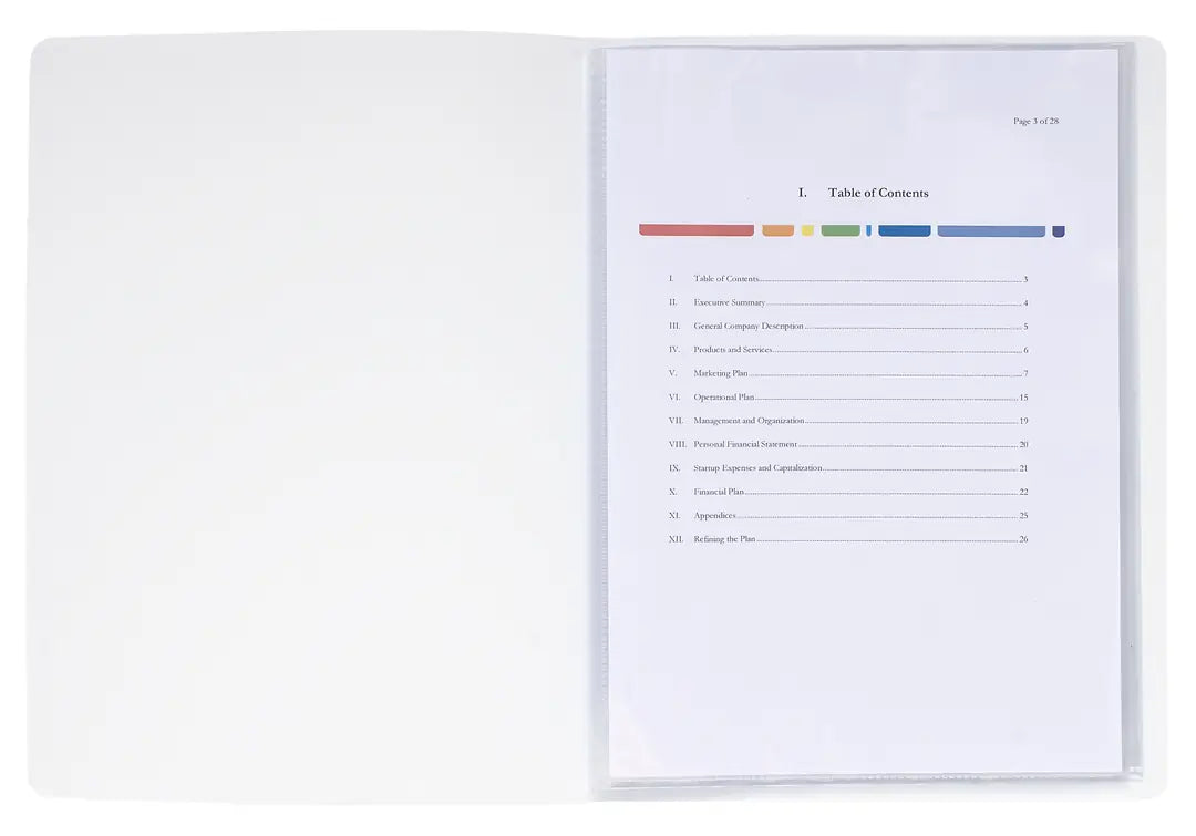 EXACOMPTA Sichtbuch KC A4 58309E weiss 30 Taschen