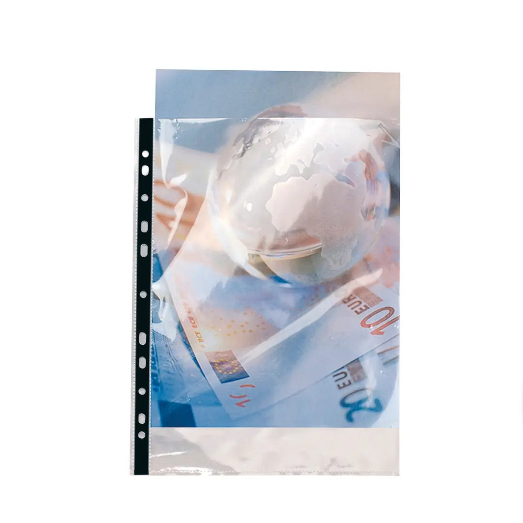 EXACOMPTA Zeigetaschen PP 90 my A4 5900E transparent, glatt 100 Stück