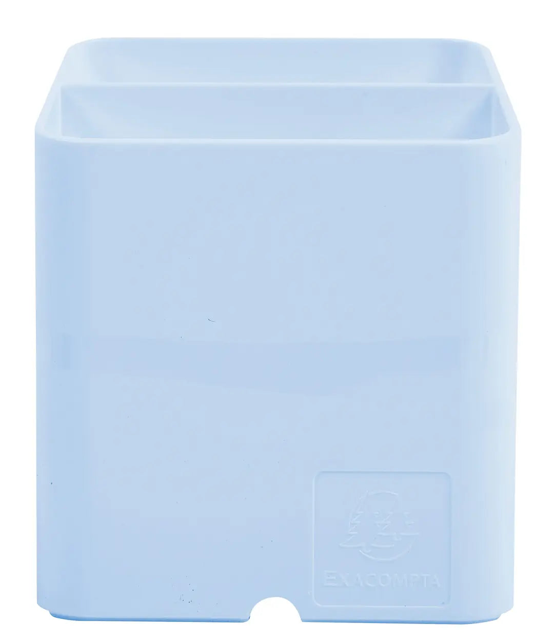 EXACOMPTA Pen-Cube Stifteköcher Aquarel 67762D pastellblau 2 Fächer