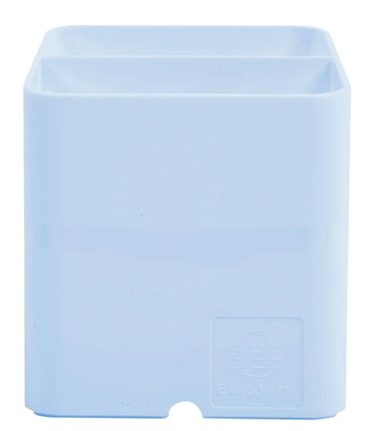EXACOMPTA Pen-Cube Stifteköcher Aquarel 67762D pastellblau 2 Fächer