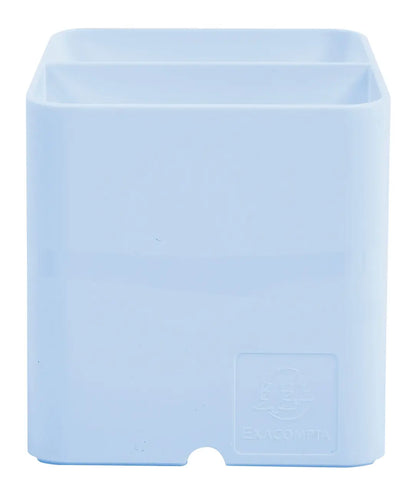 EXACOMPTA Pen-Cube Stifteköcher Aquarel 67762D pastellblau 2 Fächer