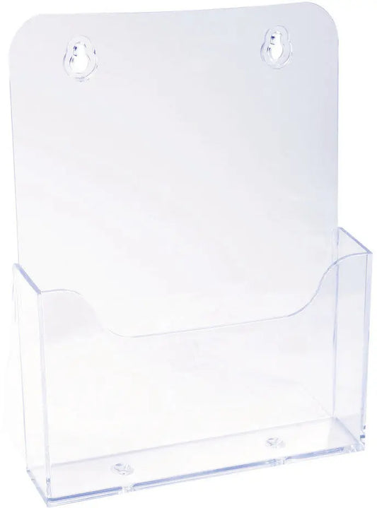 EXACOMPTA Prospekthalter A5 75058D transparent 73x173x214mm