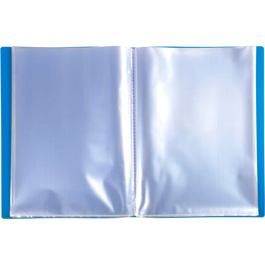 EXACOMPTA Sichtbuch A4 8557E blau 50 Taschen