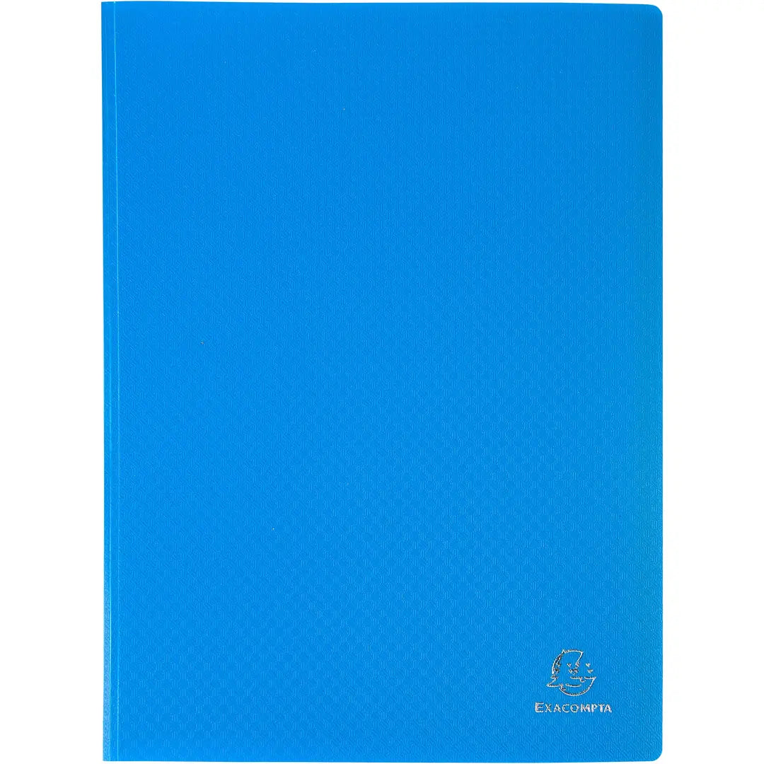 EXACOMPTA Sichtbuch A4 8562E blau 60 Taschen