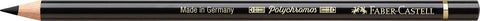 FABER-CASTELL Farbstift Polychromos schwarz 110199 wisch- und wasserfest