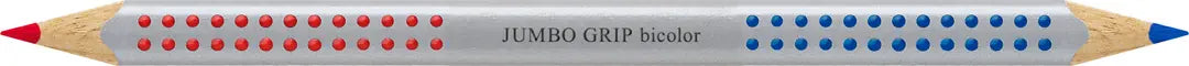 FABER-CASTELL Silbentrennstift Jumbo Grip 110910 bicolore blau/rot