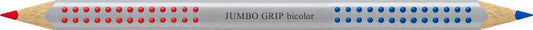 FABER-CASTELL Silbentrennstift Jumbo Grip 110910 bicolore blau/rot